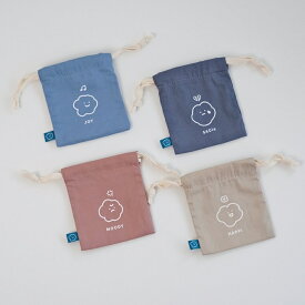 【ポイント5倍】喜怒哀楽 巾着ポーチ 巾着袋 巾着 ポーチ 小物入れ 小物収納 メイクポーチ 収納ポーチ 旅行 バッグインバッグ かわいい おしゃれ 韓国【Square Studio】【台湾直送】【送料無料】