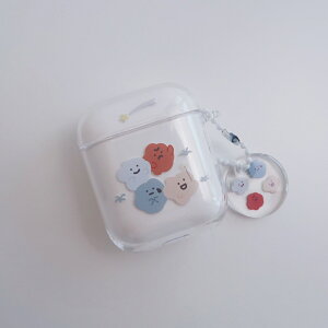 �y�|�C���g5�{�z��{���y Airpods �P�[�X �N���A ���� �N���A�P�[�X �n�[�h�P�[�X �|���J�[�{�l�[�g ���킢�� ������� �����Y ���f�B�[�X �G�A�|�b�Y �J�o�[ �؍��ySquare Studio�z�y��p�����z