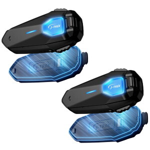 ��5�{�|�C���g��J-TREK JX06PRO �o�C�N�p�C���J�� Bluetooth5.2 2�l�����ʘb �ő�1000m�ʐM ���y���L �}�O�l�b�g���E IP67�h�o�h�� �m�C�Y�L�����Z�����O �A�v���Ή��yJTrek and iRide�z�y��p�����z