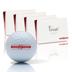 Trust gXg St{[ Bison V Power / Bison X Powerb|IȔ򋗗E_ƂɎ~܂ESn悢Ŋb3s[X\EE^Jo[bF | p[zCgyTrust Golf Ballzy
