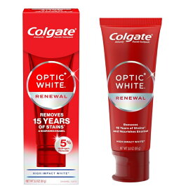 【888円割引商品】ランキング受賞 コルゲート Colgate リニューアル ハイインパクト ホワイト 歯磨き粉 Optic White Renewal High Impact White 正規品 85g 1本/2本/3本【USLifeStyle】【台湾直送】【送料無料】