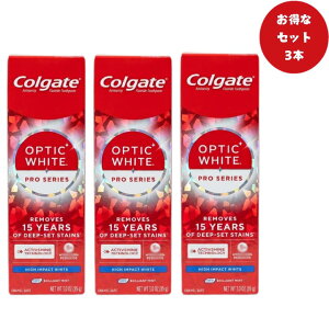 �y�|�C���g2�{�z�����L���O��� �R���Q�[�g Colgate ���j���[�A�� �n�C�C���p�N�g �z���C�g �������� Optic White Renewal High Impact White ���K�i 85g 1�{/2�{/3�{�yUSLifeStyle�z�y��p�����z