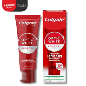 【888円割引商品】ランキング受賞 コルゲート Colgate オプティックホワイト リニューアルハイインパクト 85g 1本/2本/3本 輝く 輝き 5%過酸化水素配合 アメリカ 大人気 ホワイトニング効果 研磨剤不使用 【USLifeStyle】【台湾直送】【送料無料】