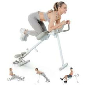 ワンダーコア 多機能トレーニングベンチ 4Wayトレーニングベンチ ホームジム用 折りたたみ可能 腹筋クランチ ローイングマシン レッグプレスマシン アブグライダーマシン 【WONDER CORE】