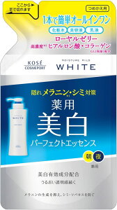 コーセーコスメポート モイスチュアマイルド ホワイト パーフェクトエッセンス つめかえ 200ml