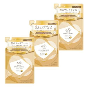 【3個】ファーファ ファインフレグランスファブリックミスト ボーテ 詰替用 270ml atu
