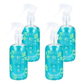 【4個】コスメテックスローランド 潤素肌 薬用和ハッカ 水ミスト 250mL