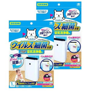 【2個】東洋アルミエコープロダクツ ウイルス対策ホコリとりフィルター空気清浄機用 1枚 白 153mm×15mm×225mm 5418 sj