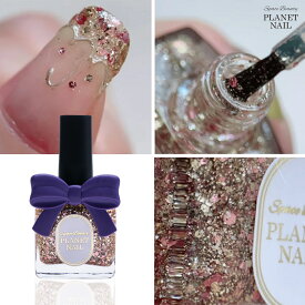 PLANET NAIL(プラネットネイル) PLB17 運命の女神 10ml ネイルポリッシュ マニキュア ラメネイル