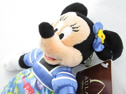 【ハワイ限定】・Minnie・ミニー・DisneyHawaii【AULANI】【アウラニディズニーリゾート】【アウラニリゾート】キーホルダー・キーリング