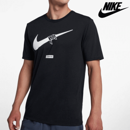 NIKE・ナイキ【Tシャツ】【即日発送】Dri-FITTrainingT-ShirtJUSTDOITBlack/White・サイズS-L・メンズ・ユニセックス