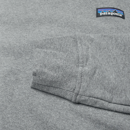 Patagoniaパタゴニア【海外直輸入】【送料無料】MEN'SP-6LABELUPRISALCREWSWEATトレーナースウェットクルーネックGRAVELHEATHERメンズユニセックスサイズ:S-XL