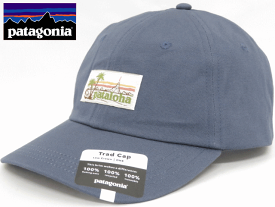 Patagonia パタゴニア【ハワイ限定】【Hawaii直輸入】PATALOHA LABEL TRAD CAP-HONOLULUキャップ・ストラップバックPATALOHA パタロハDOLOMITE BLUE