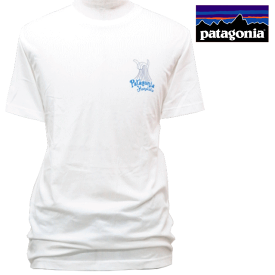 Patagonia パタゴニア【ハワイ限定・ Hawaii直輸入】M'S HOWZIT ORGANIC T-SHIRT-HONOLULUTシャツ WHITE メンズ・ユニセックス サイズ：S-L