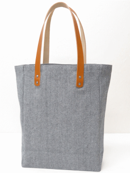 DEAN&DELUCAディーンアンドデルーカ【ハワイ限定】【HAWAII直輸入】LEATHERHANDLETOTETheRitz-CarltonResidence限定リッツカールトン限定レザーハンドル・ショッパーReverseDenim【送料無料】