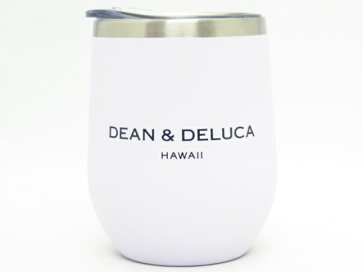 楽天市場 Dean Deluca ディーンアンドデルーカ ハワイ限定 Hawaii直輸入 Stainless Steel Tumblerステンレス タンブラーwater Cup ウォーターカップ12oz 355ml White ２１ Twenty One