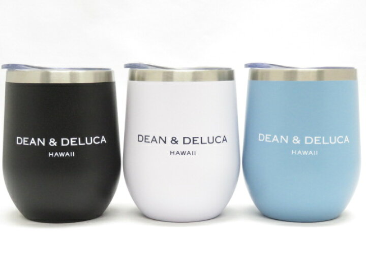 楽天市場 Dean Deluca ディーンアンドデルーカ ハワイ限定 Hawaii直輸入 Stainless Steel Tumblerステンレス タンブラーwater Cup ウォーターカップ12oz 355ml White ２１ Twenty One