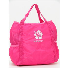 ABC STORES ABCストア【ハワイ限定】【HAWAII直輸入】Aloha Totes アロハトートエコバック・ショッピングバック・折りたたみバックHibiscus-Berry-Pink