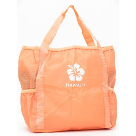 ABC STORES ABCストア【ハワイ限定】【HAWAII直輸入】Aloha Totes アロハトートエコバック・ショッピングバック・折りたたみバックHibiscus-Sunkissed-Orange