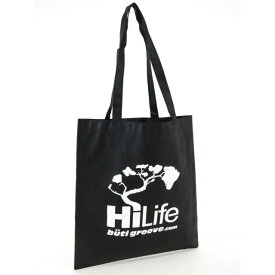 HiLife【ハイライフ】【Hawaii発】【Hawaii直輸入】・ショップバッグ・ブラック・不織布