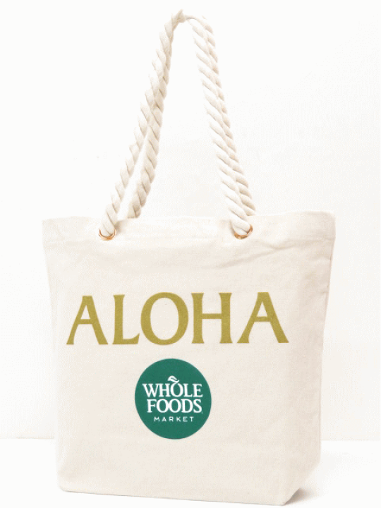 新品　未使用　WHOLE FOODS MARKET   バッグ ハワイ限定 2024年版】ハワイ土産にエコバッグ＆トートバッグ！最新100点以上