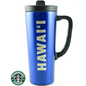 STARBUCKS スターバックス【ハワイ限定・Hawaii直輸入】Stainless Steel Clip Handle Tumbler-HAWAIIタンブラー・ステンレスGrande 16floz/473ml・