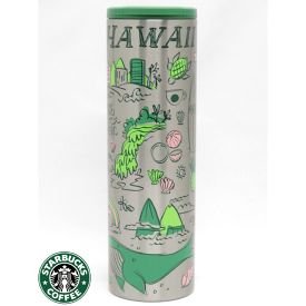 STARBUCKS スターバックス【ハワイ限定・HAWAII直輸入】HAWAII STAINLESS TUMBLERタンブラー ステンレスGrande 16floz/473ml