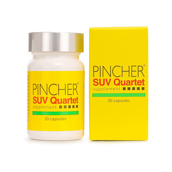 焼きたくない私が内側からできること ショッピング 日焼け対策サプリ SUV 公式 Quartet Supplement PINCHER ピンシャー カルテットサプリメント