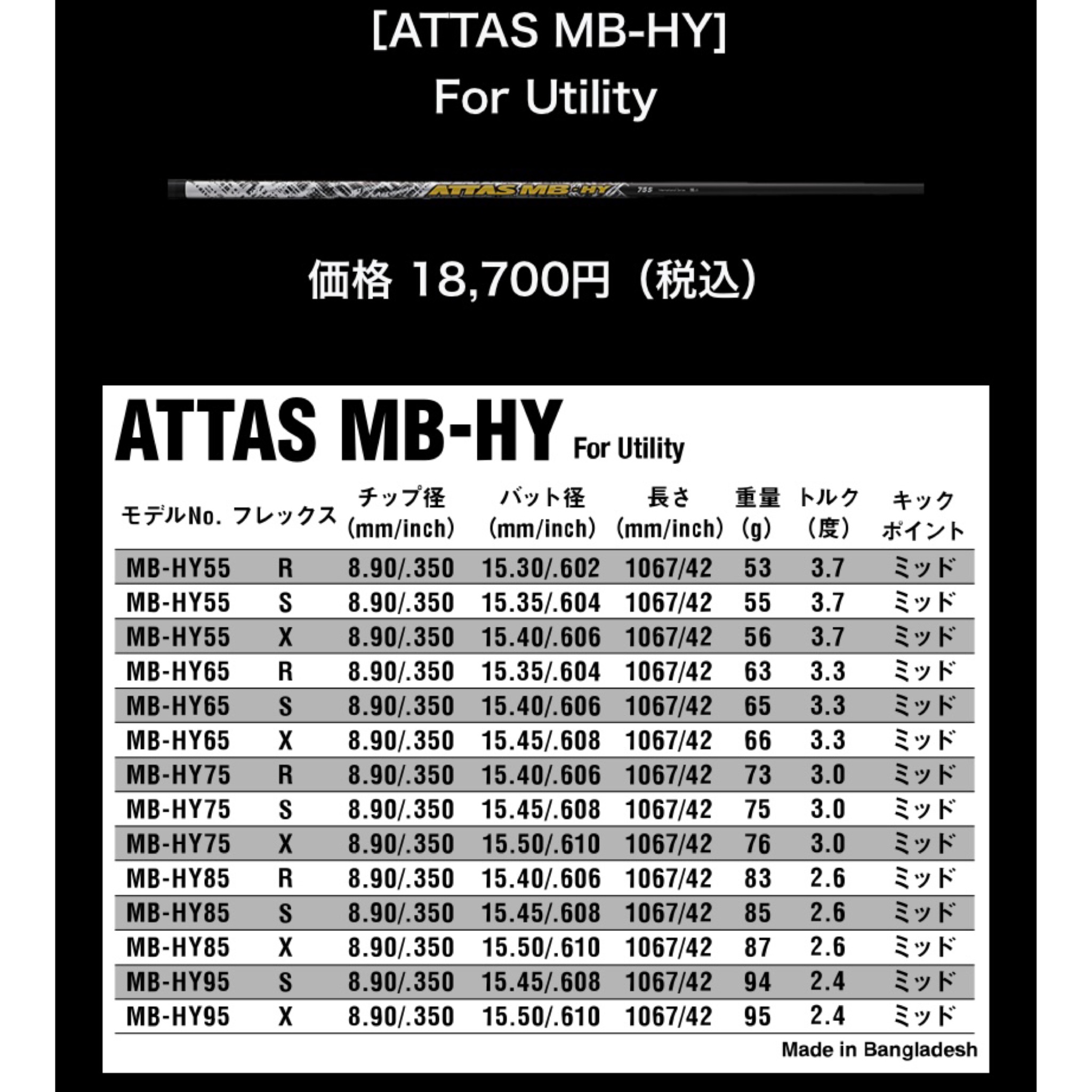 楽天市場】TI 【スパイン調整無料】 ATTAS MB HY タイトリスト TS2 TS3
