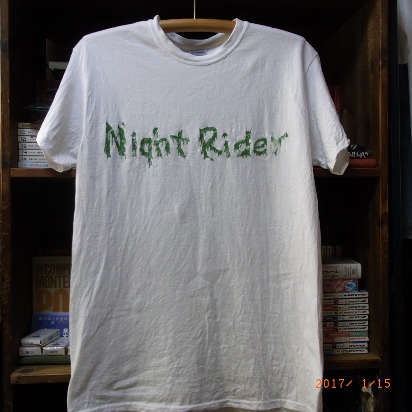 限定品 お得なキャンペーンを実施中 手描きT 人気特価激安 詩 Night Rider