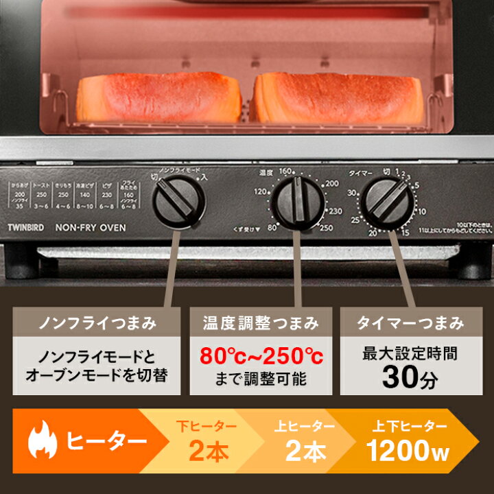 楽天市場】【スーパーSALE期間限定価格！】【公式】ノンフライオーブン 