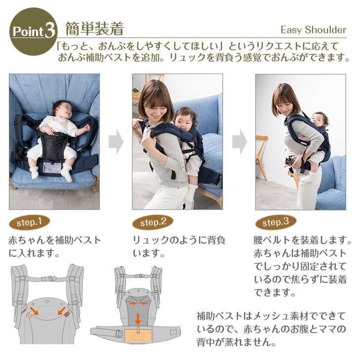 楽天市場】ナップナップ napnap ベビーキャリー/新生児パッドセット 