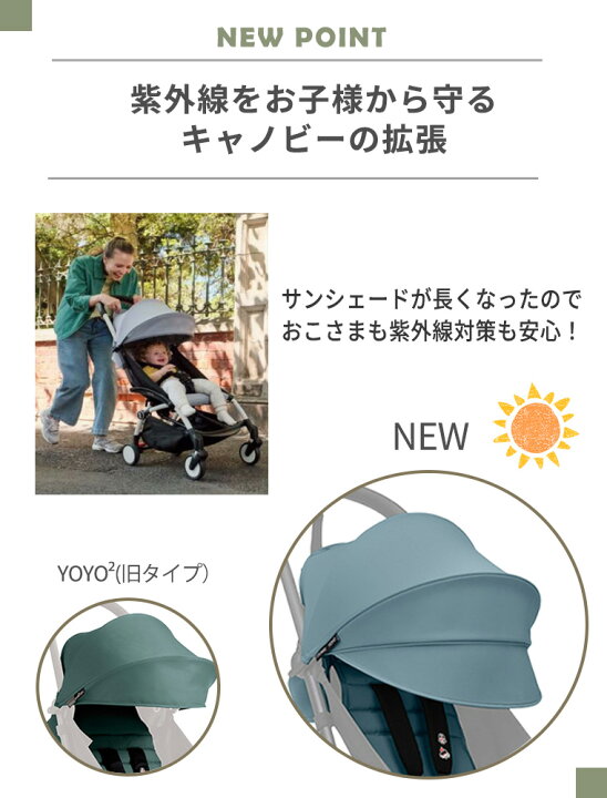 楽天市場】【最新モデル】 YOYO ベビーカー 6＋ カラーパック 6カ月 