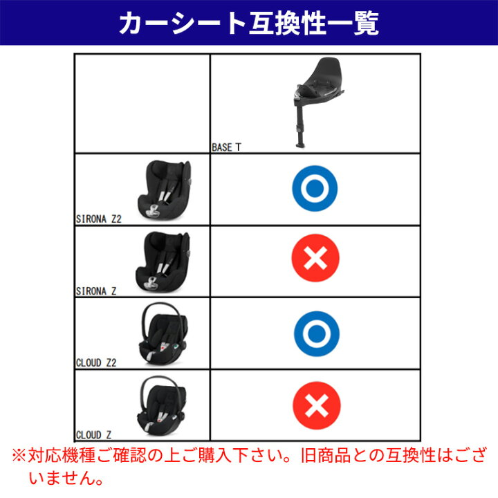 楽天市場】サイベックス ベース T cybex チャイルドシート 
