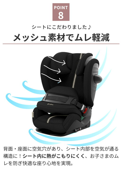 楽天市場】サイベックス パラスG i-Size Pallas ジュニアシート