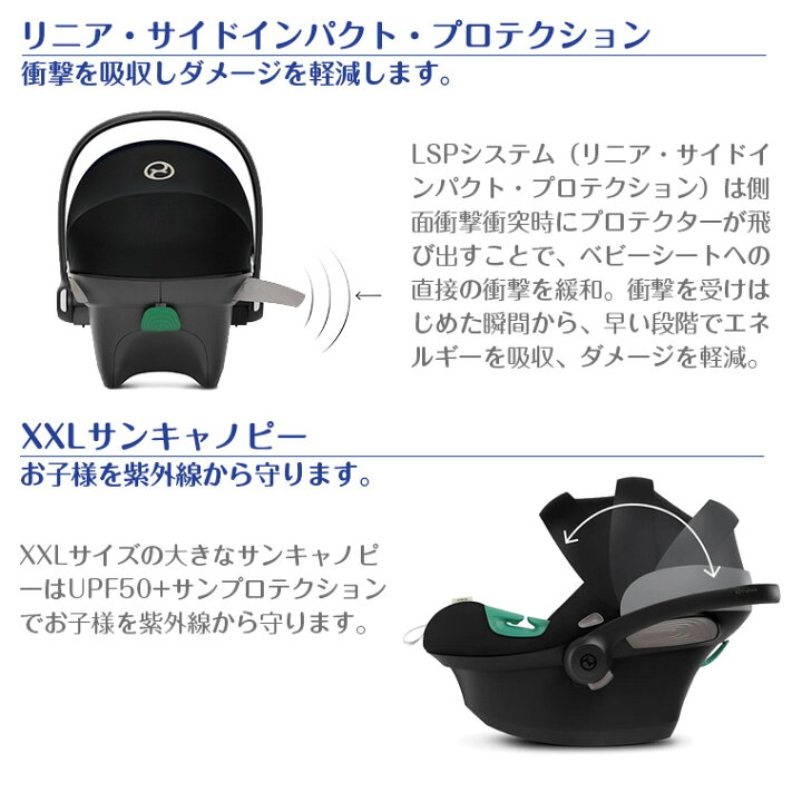 楽天市場】サイベックス 2023年新色 エイトン S2 i-Size cybex 新生児 