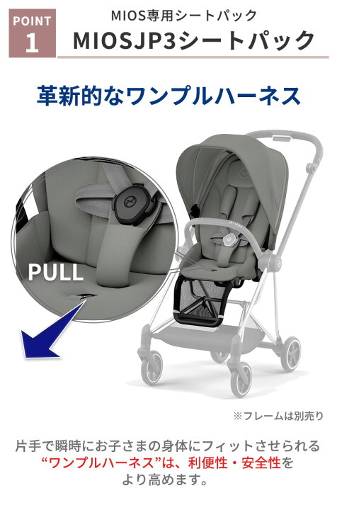 楽天市場】最新モデル サイベックス NEW MIOS シートパックJP3 ミオス 