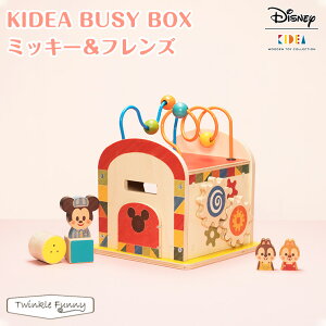 yK̔XzLfBA KIDEA BUSY BOX ~bL[tY Disney fBYj[