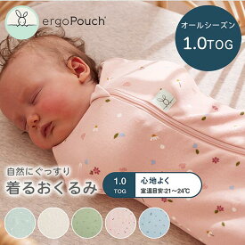 エルゴポーチ 着るおくるみ オールシーズン 1.0 TOG スリーパー スワドル コクーン 出産祝い 睡眠 モロー反射 赤ちゃん おくるみ プレゼント