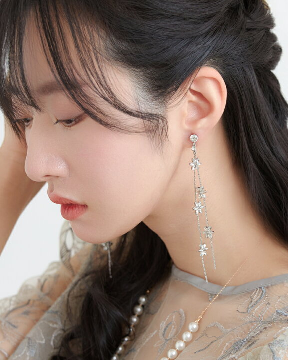 楽天市場】イヤリング 結婚式 アクセサリー パール以外 お呼ばれ 