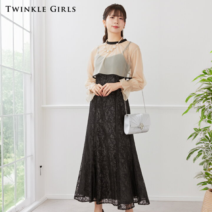 楽天市場】【12%OFFクーポンで17424円】3WAYボレロがセットのドレス 