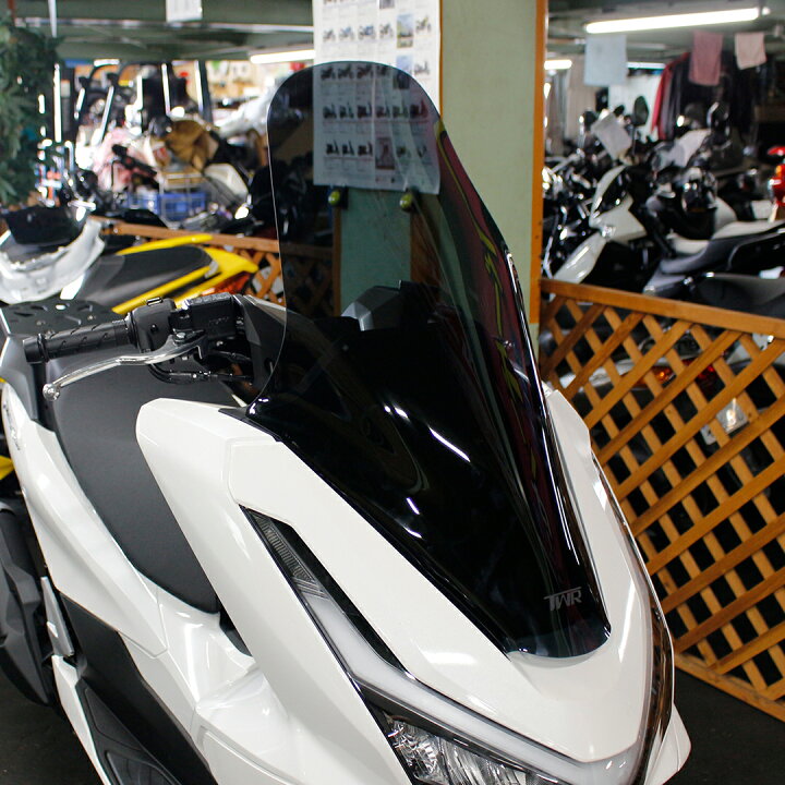 楽天市場】TWR製 2025年式 HONDA PCX JK05 KF47用 ウインド ロング 