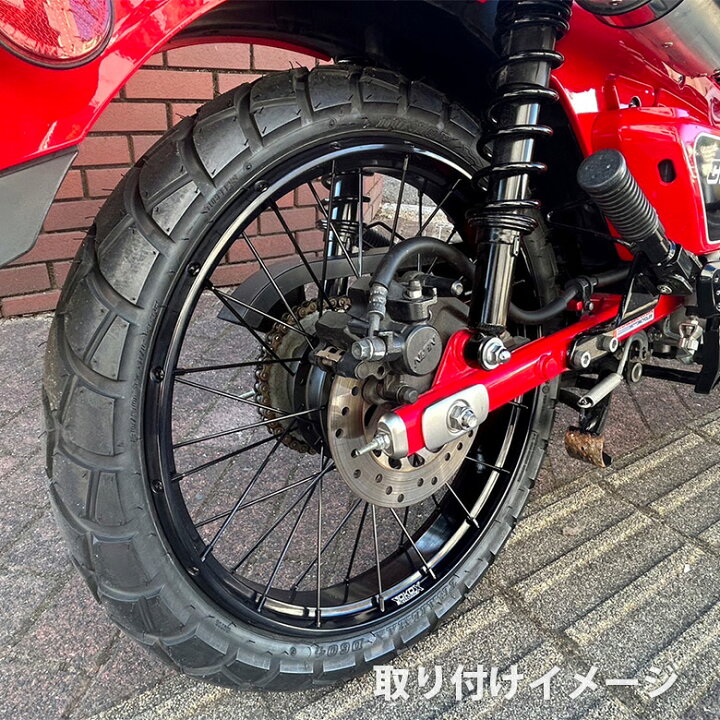 楽天市場】TWR製 ハンターカブ CT125 JA55 JA65 用 チューブレス 