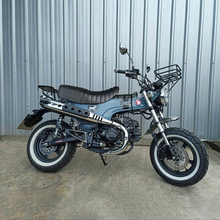 楽天市場】TWR製 HONDA DAX ST125用 純正ベース加工 タンデムベルト付 