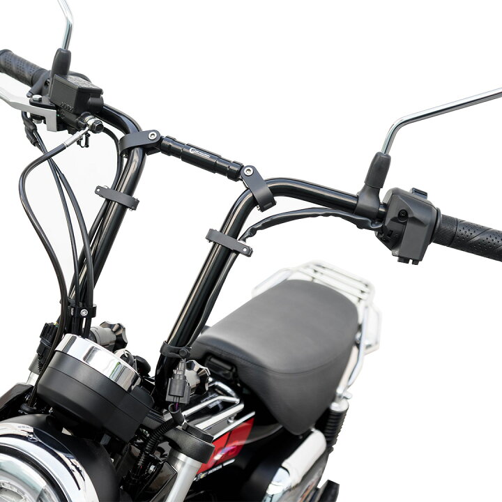 楽天市場】くるくるハンドルバー DAX用 30cmアップセットキット（全2色 