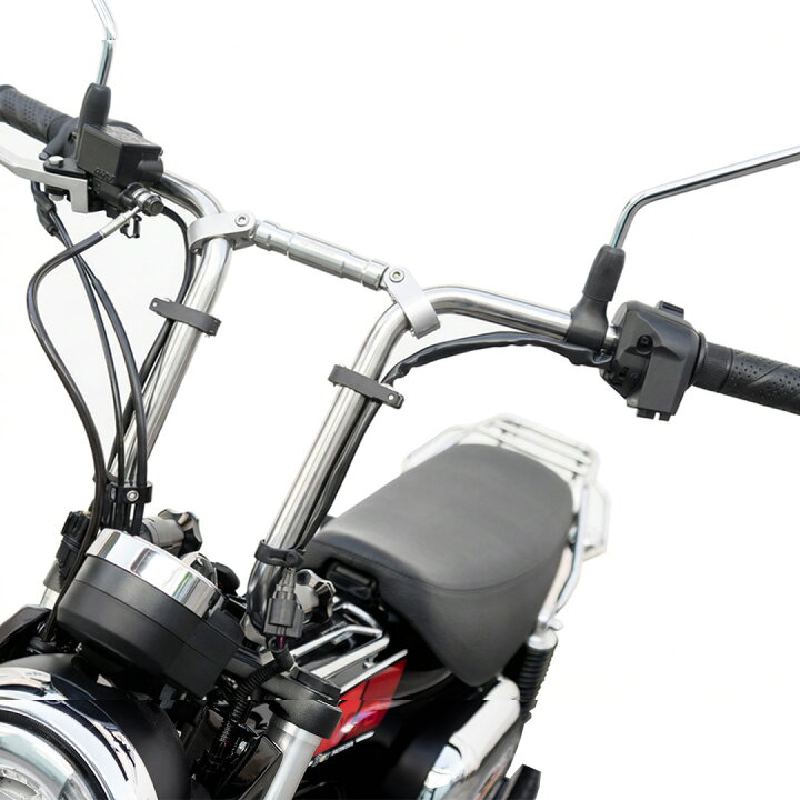 楽天市場】くるくるハンドルバー DAX用 30cmアップセットキット（全2色 
