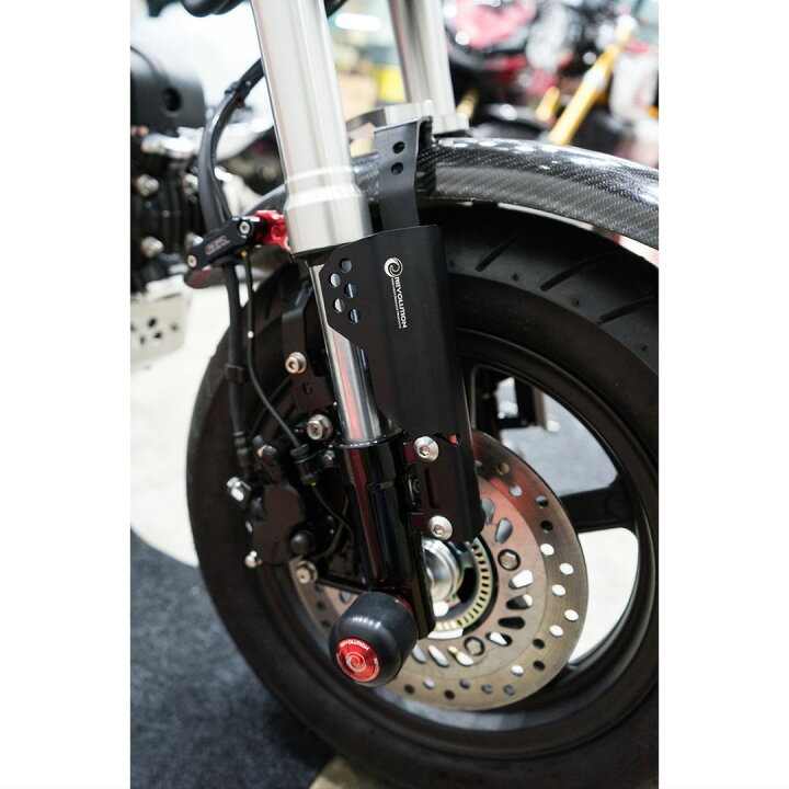 楽天市場】REVOLUTION製 モンキー125 DAX125 用 アルミ フロント 