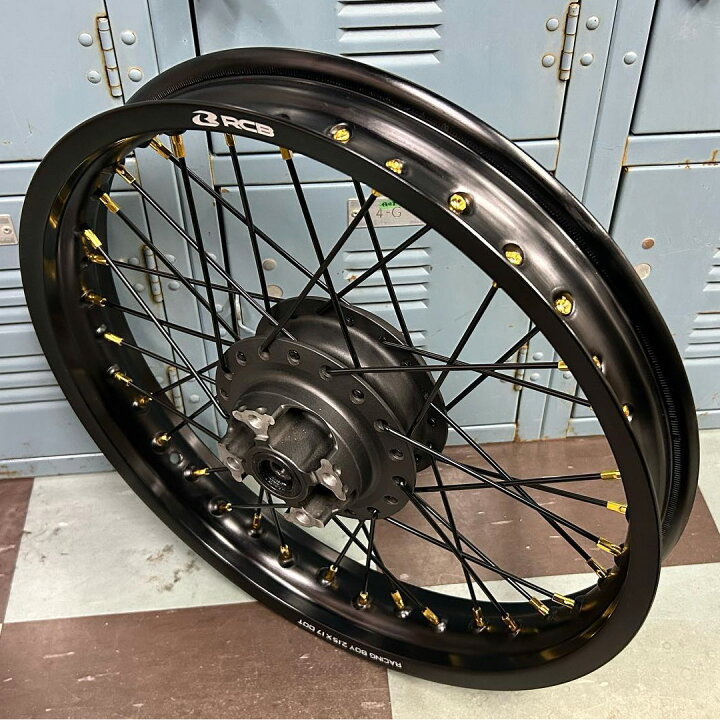 楽天市場】【前後セット】 RCB 2.50 × 17 36穴 アルミ ホイール & リム 