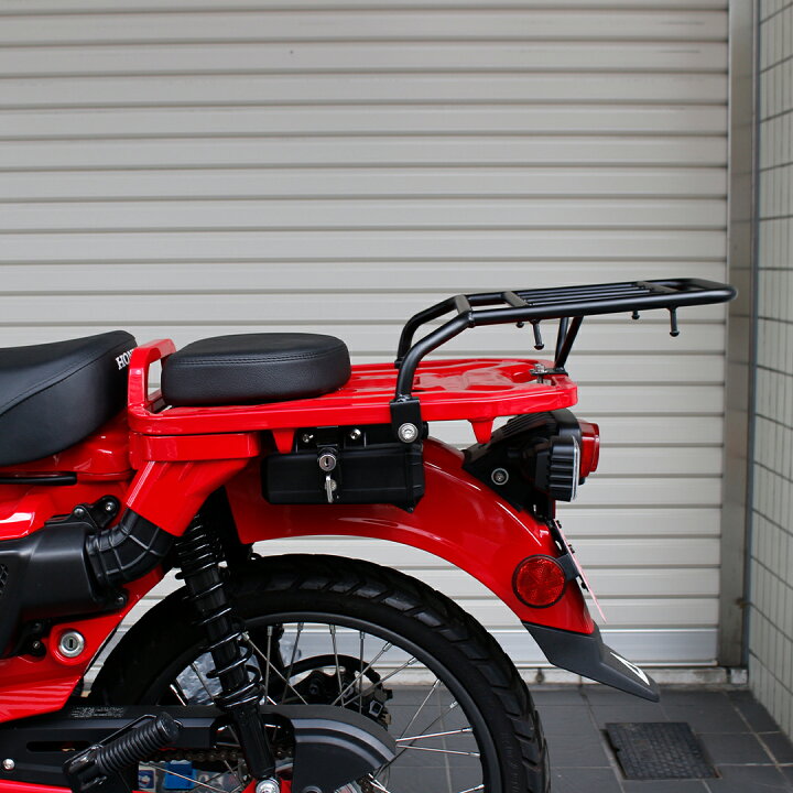 楽天市場】TWR製 HONDA ハンターカブ CT125用トップケースリアキャリア 