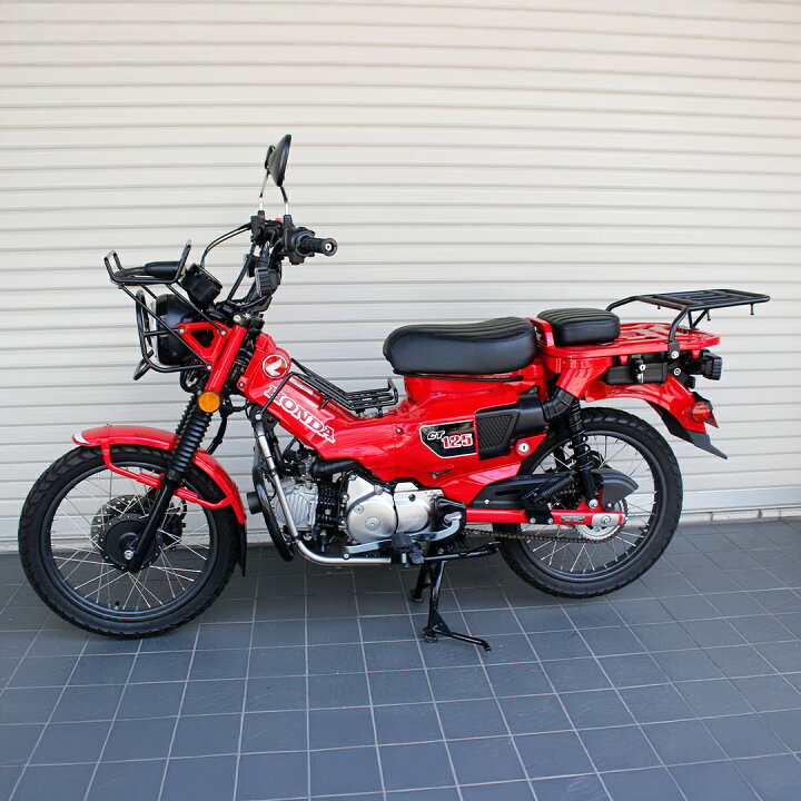 楽天市場】TWR製 HONDA ハンターカブ CT125用トップケースリアキャリア 